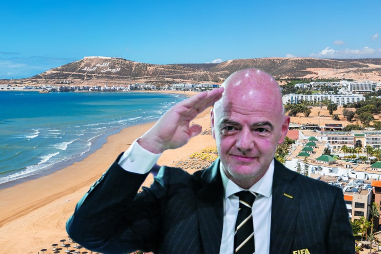 أكادير تحت الأضواء: إشعاع رياضي وسياحي في ظل زيارة رئيس الفيفا