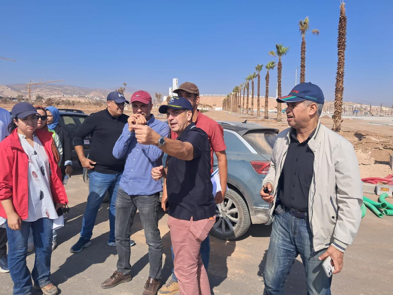 والي جهة سوس ماسة يتابع عن كثب تقدم أشغال تهيئة محيط الملعب الكبير لأكادير