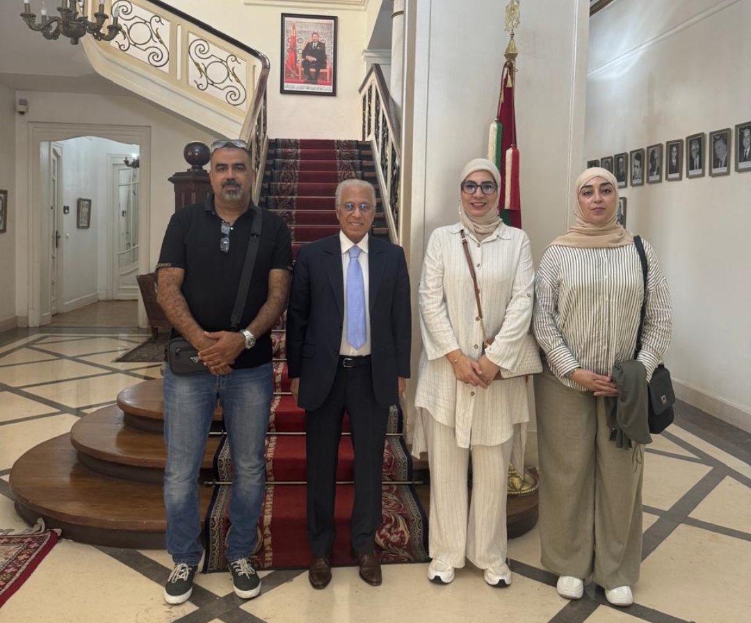 سفير المغرب بمصر يستقبل أعضاء جمعية “إسراء” لفنون الطهي والتنمية المستدامة على هامش مهرجان “طهاة مبدعون