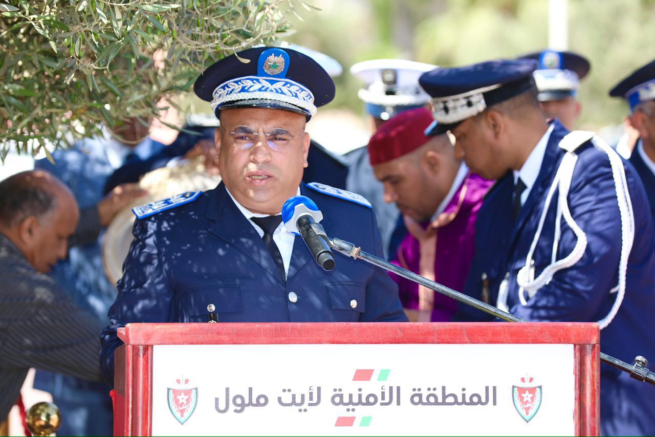 أمن آيت ملول يستعرض حصيلة “النجاعة”: نسبة إنجاز قياسية تناهز 100% في ذكراه السبعين