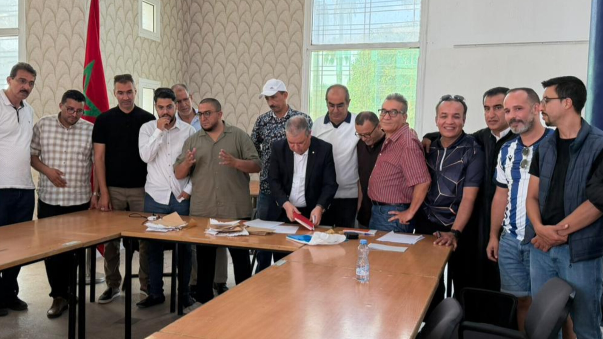 انتخاب محمد الأشعري رئيساً جديداً للمندوبية الجهوية للجمعية المغربية للصحافة الرياضية بجهة سوس ماسة