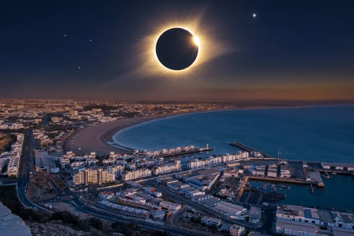 الظاهرة الفلكية المرتقبة: كسوف جزئي للشمس يزين سماء أكادير مساء الأربعاء