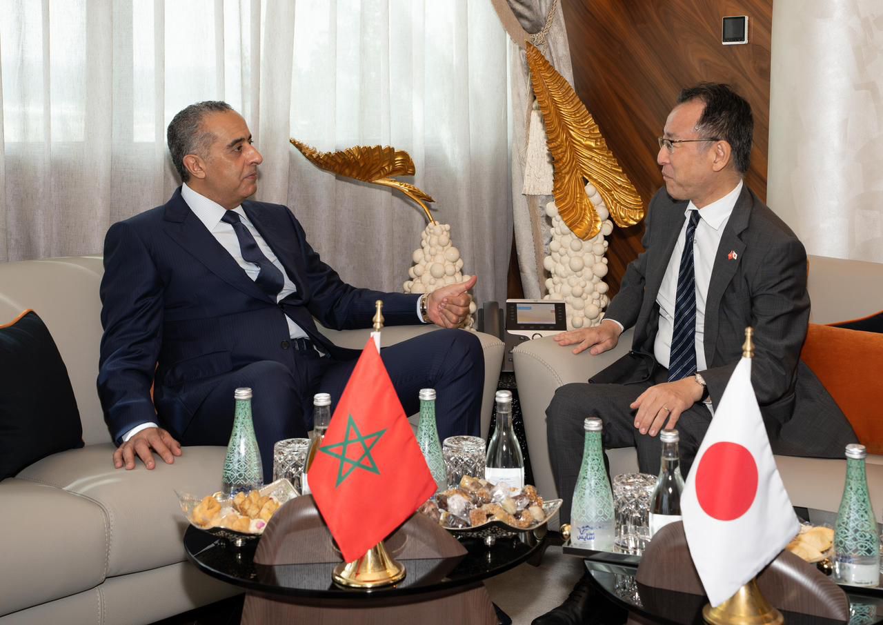 حموشي يستقبل السفير الياباني بالرباط لتعزيز التعاون الأمني بين المغرب واليابان